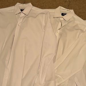 Mens H&M easy iron dress shirts medium